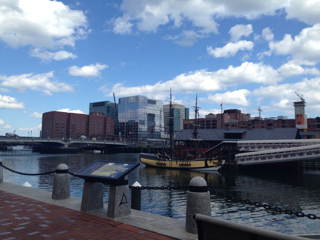 Boston MA harbor