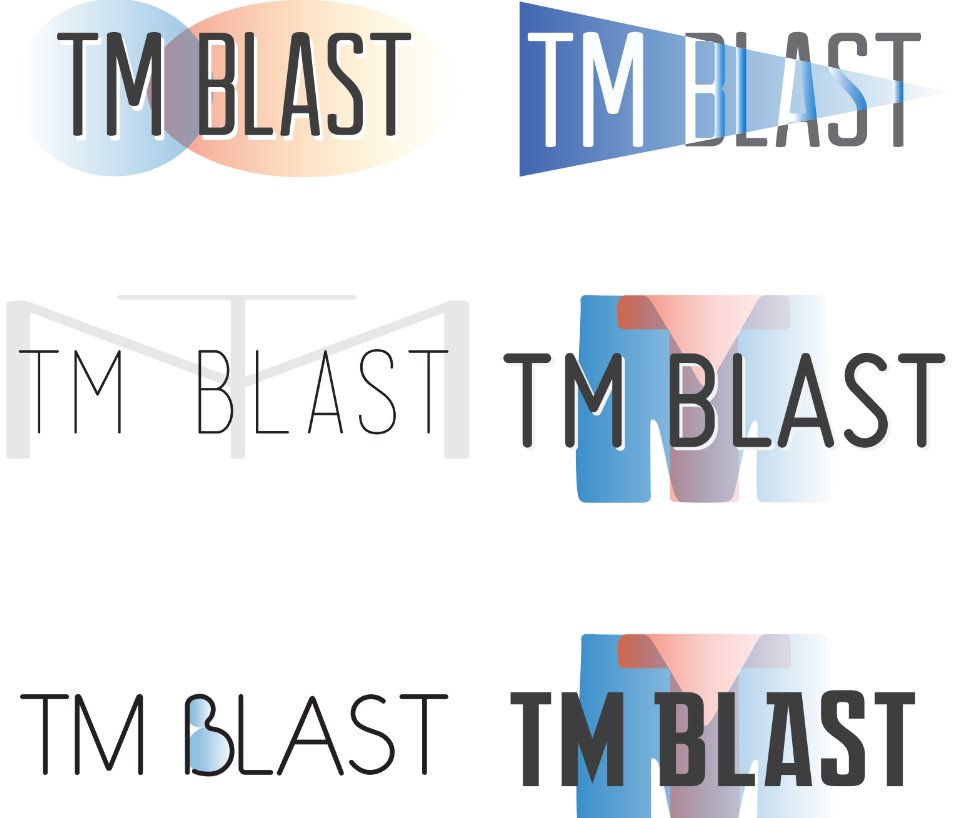Phase 1 of Logos for TM Blast