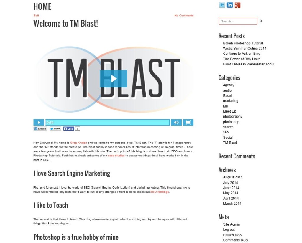 New TM Blast