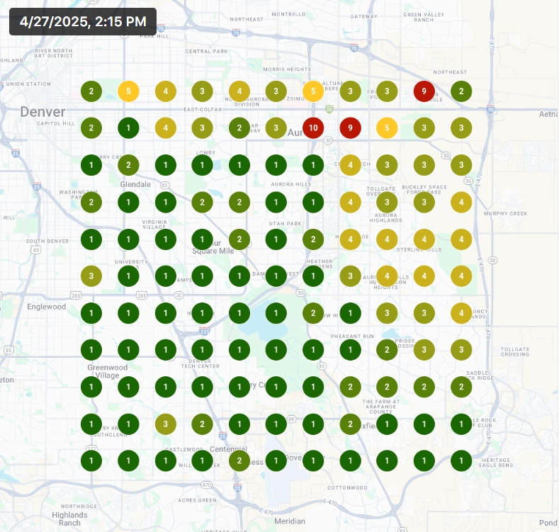 Locksmith Aurora CO SoLV Map Flip Locksmith Aurora CO SoLV Map Flip