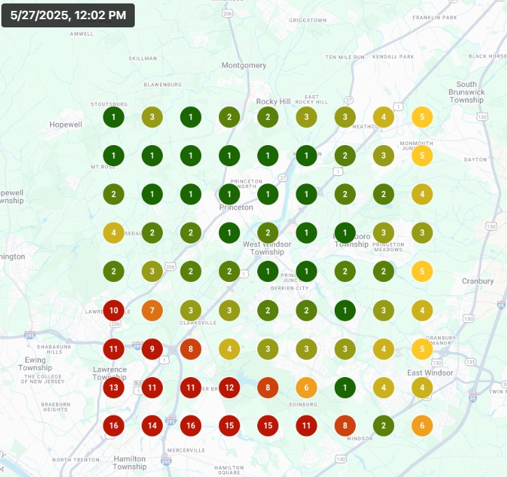 Better Local Rankings for the Client via a Heat Map from TM Blast